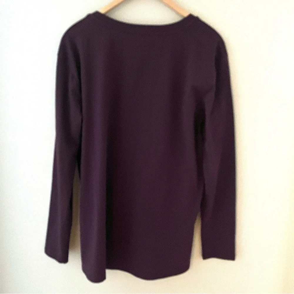 Athleta Outbound V-Neck LS Top M - Picture 3 of 9